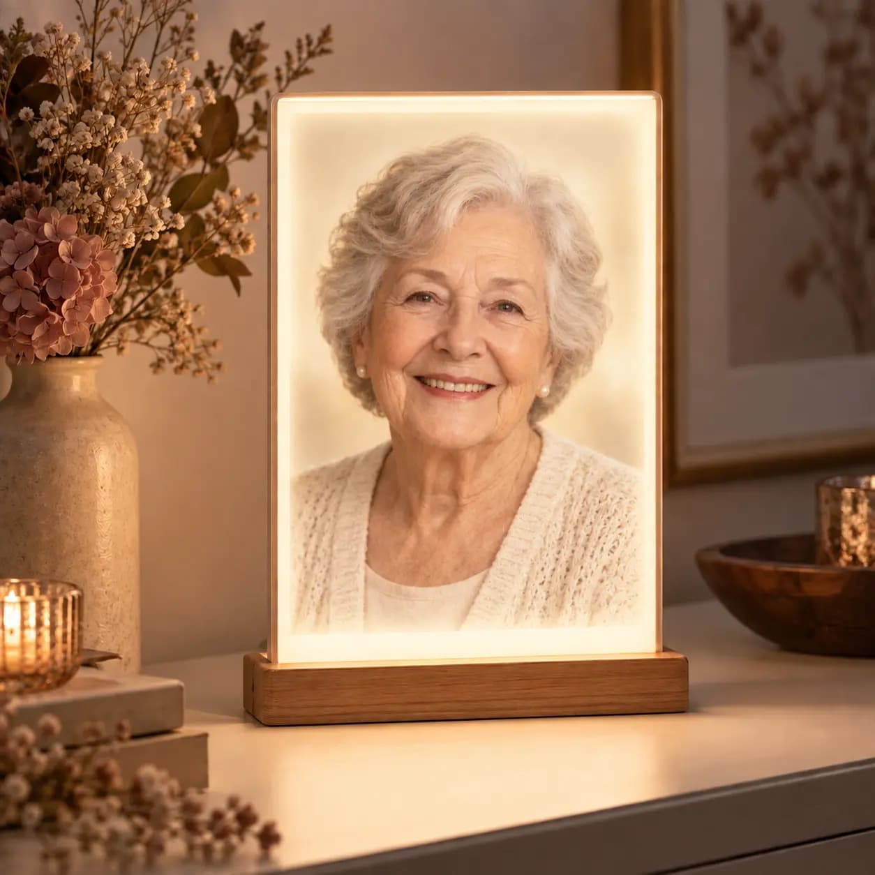 Memorial Photo Light Box